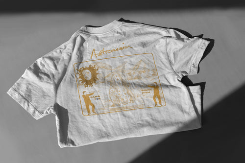 Austronesia T-shrt Putih